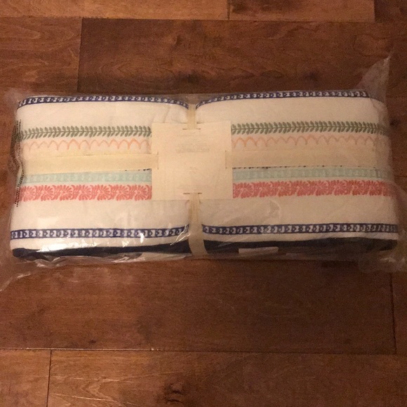 Pottery Barn Kids Other - Pottery Barn Embroidered Bumper Pad for Crib-NWT